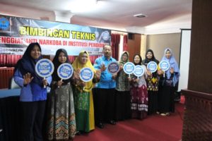 Bimtek Penggiat Anti Narkoba di Institusi Pendidikan Hari ke-2
