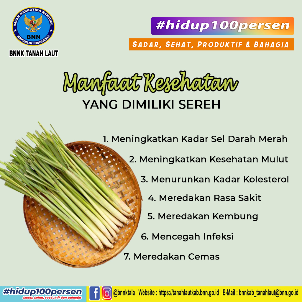 Manfaat Kesehatan yang Dimiliki Sereh Manfaat Kesehatan yang Dimiliki Sereh