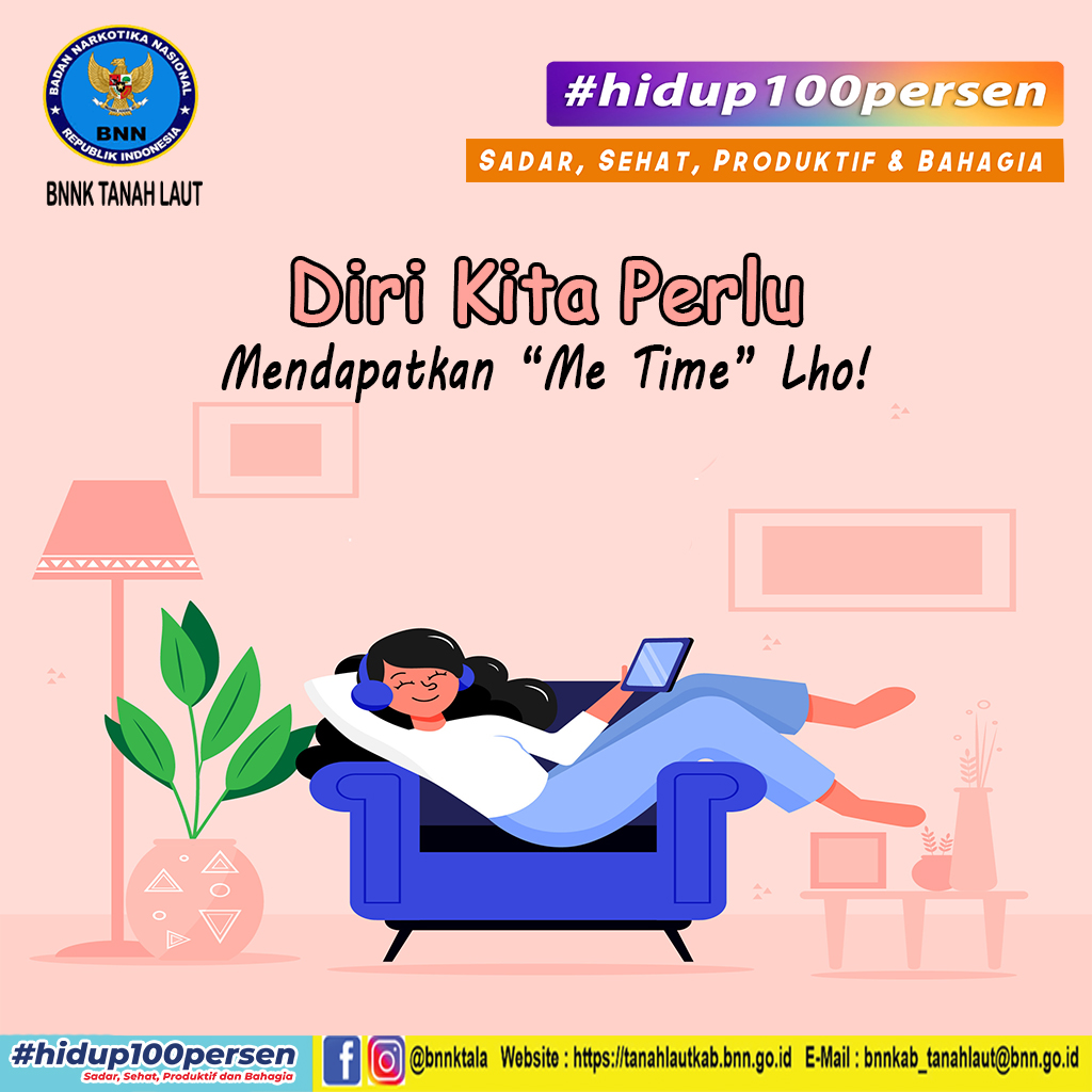 Diri Kita Perlu Mendapatkan "Me Time" Lho! Diri Kita Perlu Mendapatkan "Me Time" Lho!