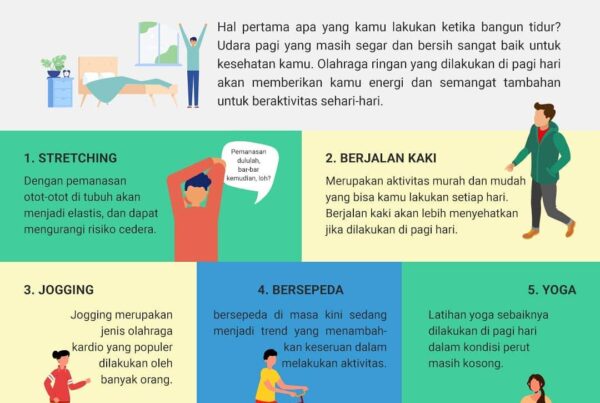 Olahraga Ringan di Pagi Hari Jadikan Tubuh Sehat 100 Persen
