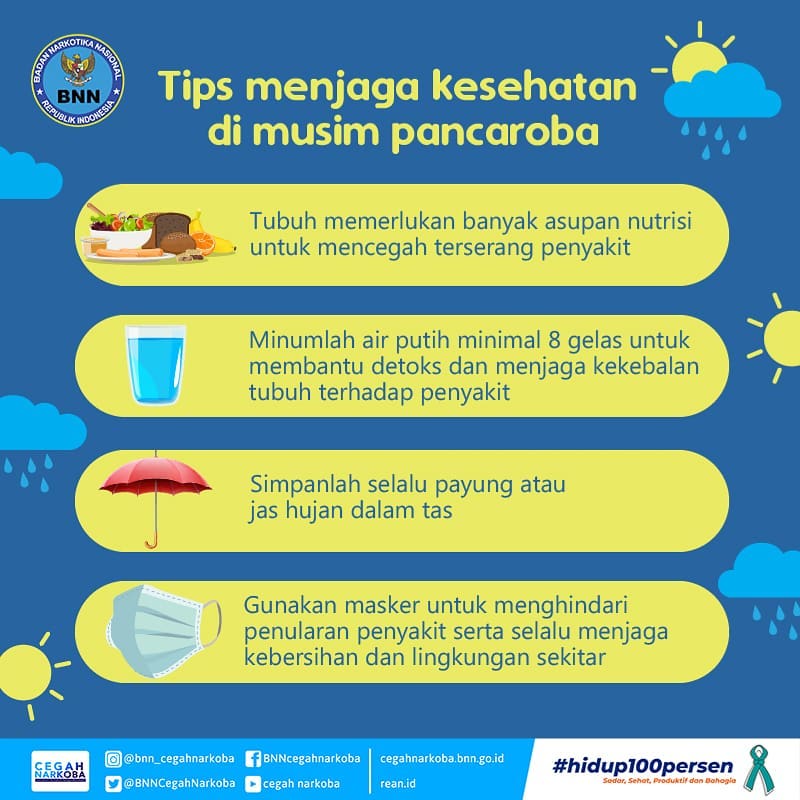 Tips Menjaga Kesehatan di Musim Pancaroba Tips Menjaga Kesehatan di Musim Pancaroba