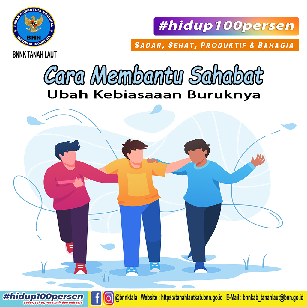 Cara Membantu Sahabat Ubah Kebiasaan Buruknya!