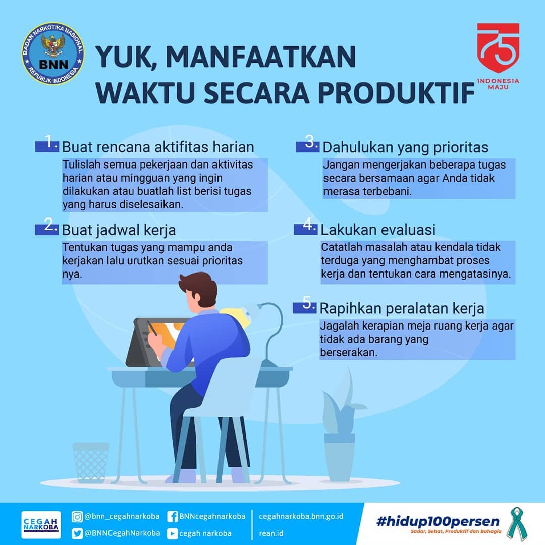 Yuk Manfaatkan Waktu Secara Produktif Yuk Manfaatkan Waktu Secara Produktif