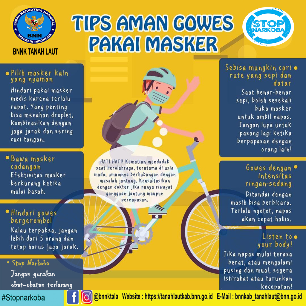 Tips Aman Bersepeda di Tengah New Normal Pandemi Covid-19 Tips Aman Bersepeda di Tengah New Normal Pandemi Covid-19