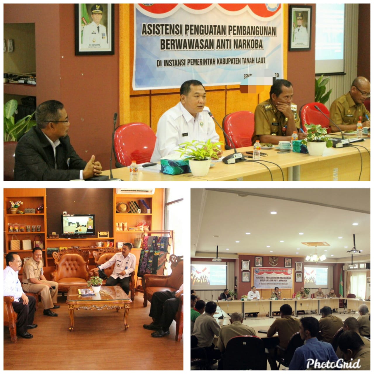 Coffee Morning Kepala BNNP KALSEL dan Bupati Tanah Laut
