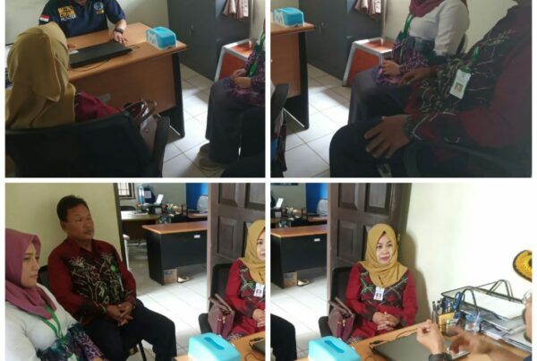 Diskominfo Tanah Laut Koordinasi ke BNNK TALA Persiapan Test Urine