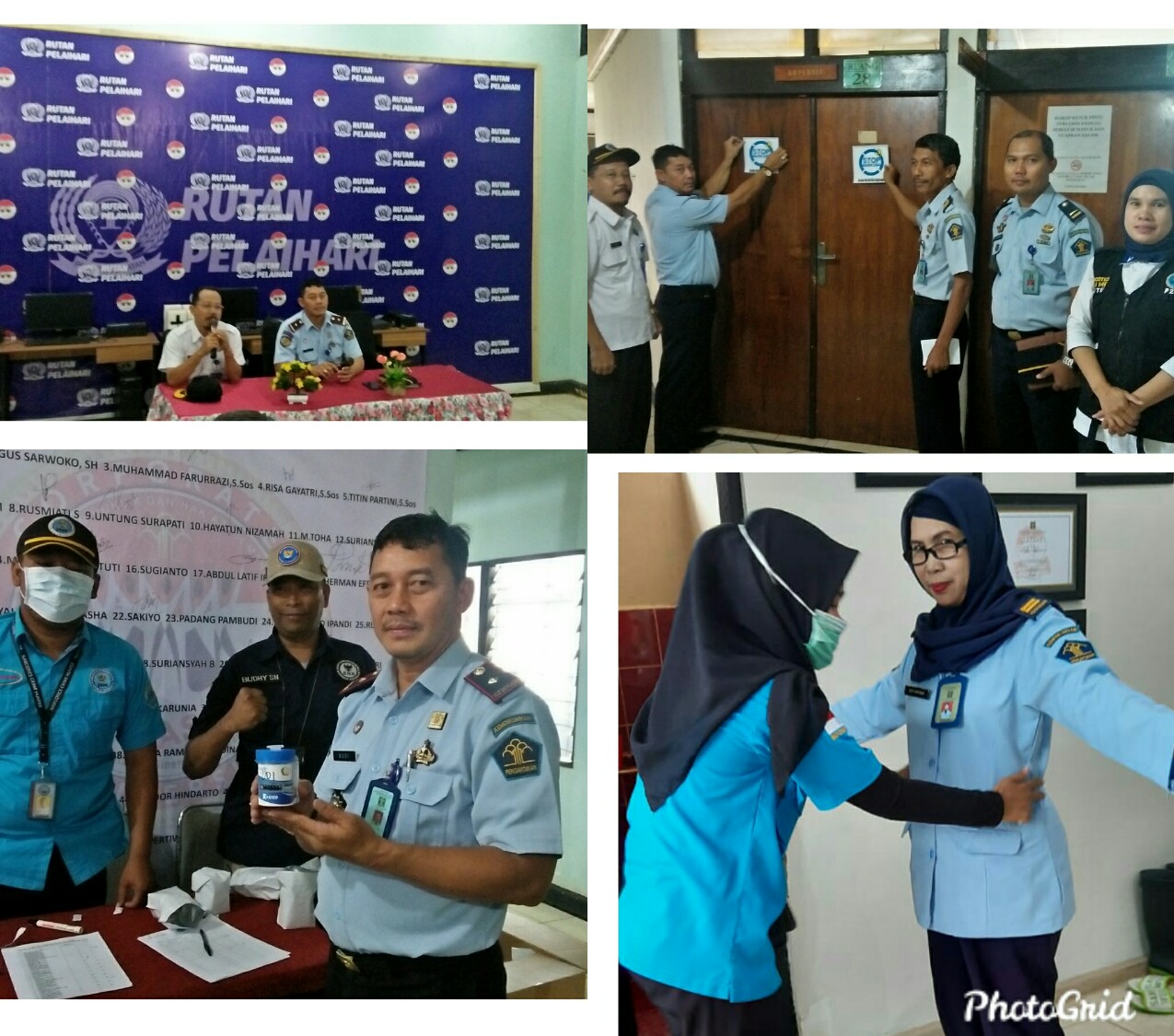 Dadakan Test Urine di Rutan Kelas II B Pelaihari Dadakan Test Urine di Rutan Kelas II B Pelaihari