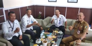 BNNK TALA Mendatangi Sekda Kabupaten Tanah Laut