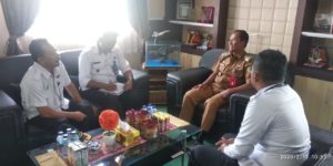 BNNK TALA Mendatangi Sekda Kabupaten Tanah Laut