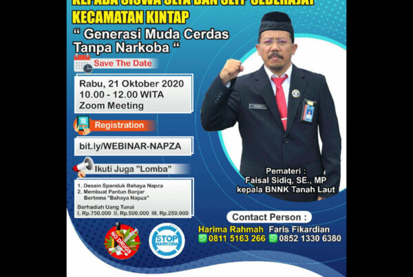 Pendaftaran Webinar Bahaya Napza Pendaftaran Webinar Bahaya Napza