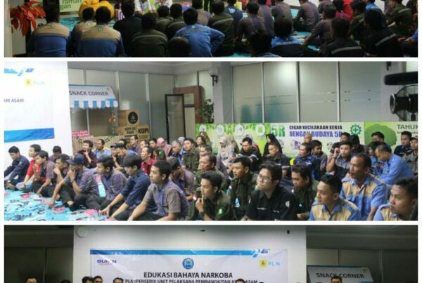 Sosialisasi Bahaya Narkoba di Lingkup PLN UPK Asam Asam