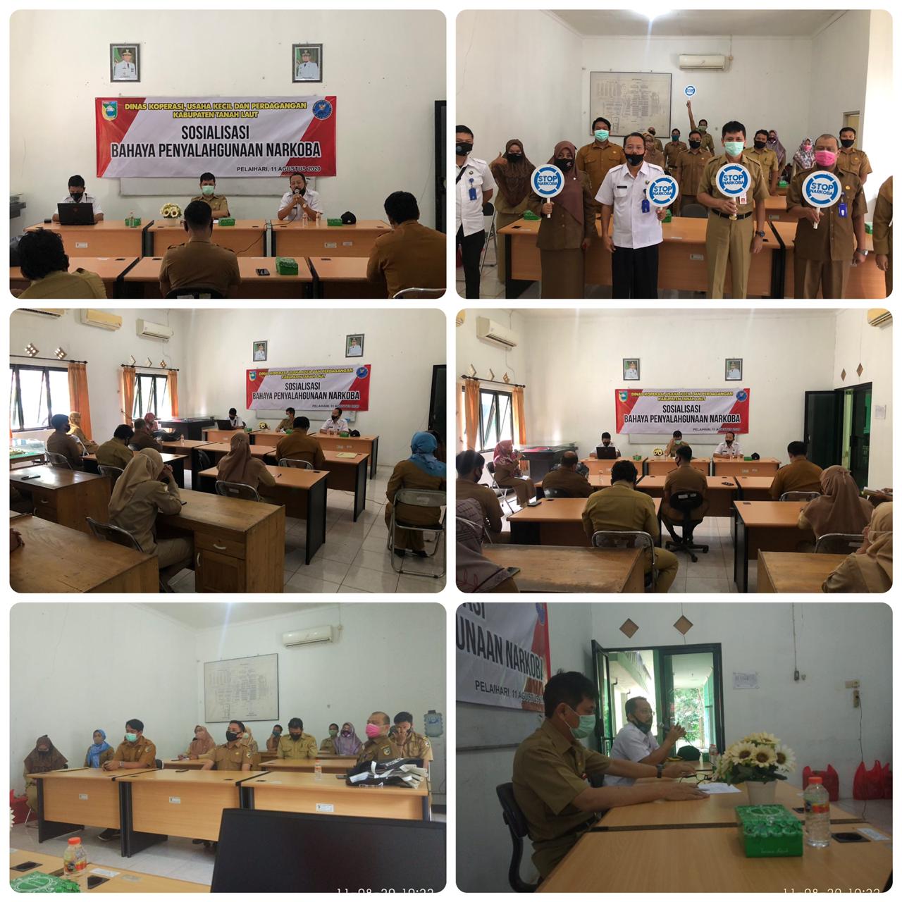 Sosialisasi P4GN kepada Pegawai Dinas Koperasi, Usaha Kecil dan Perdagangan Kabupaten Tanah Laut