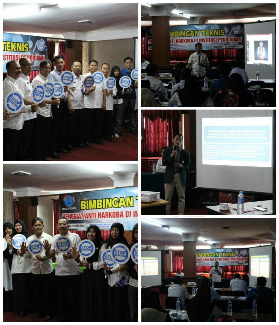 Bimtek Penggiat Anti Narkoba di Institusi Pendidikan Hari ke-1 Bimtek Penggiat Anti Narkoba di Institusi Pendidikan Hari ke-1