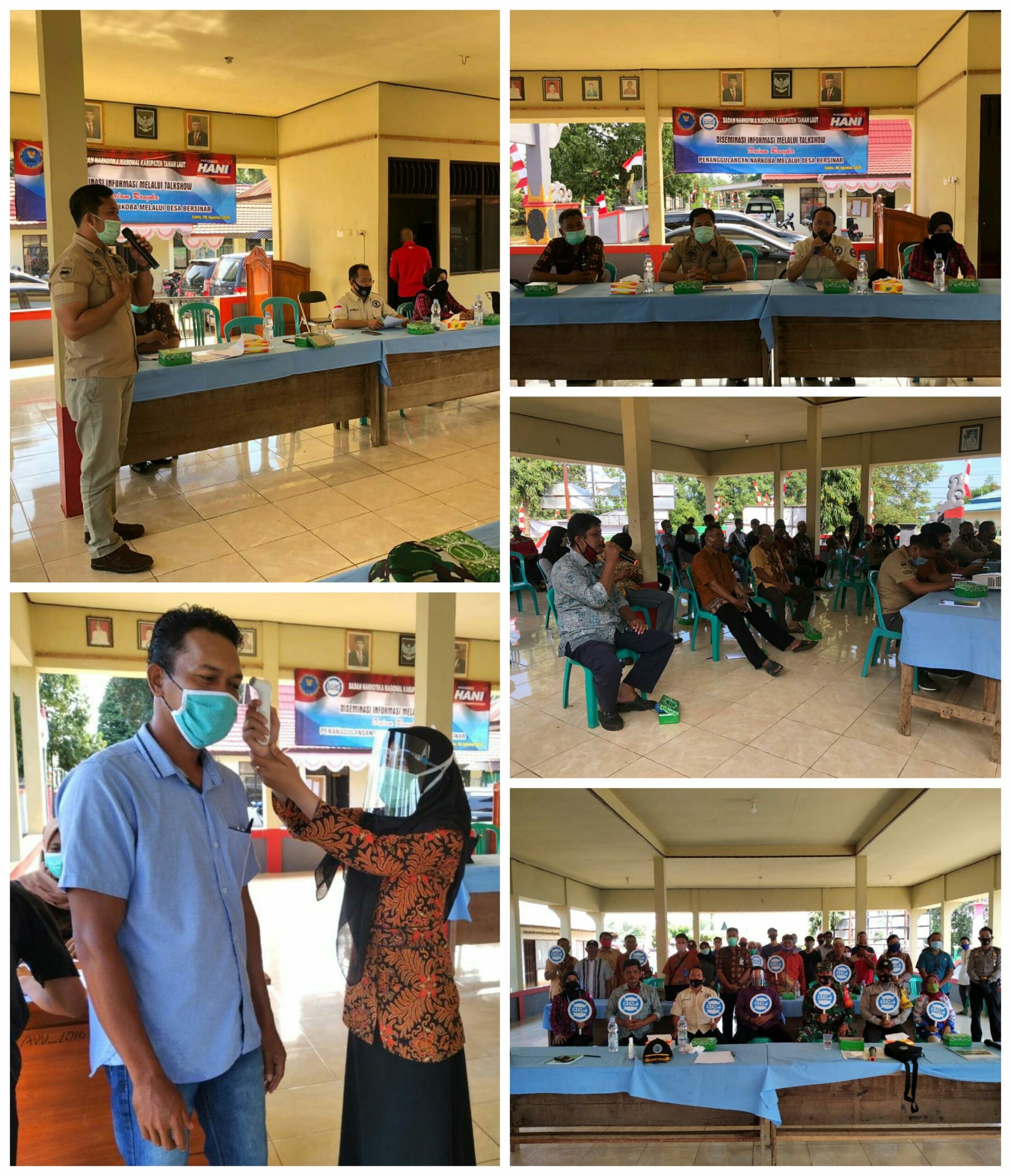 Diseminasi Informasi P4GN melalui Talkshow dalam Rangka Penanggulangan Narkoba melalui Desa Bersinar