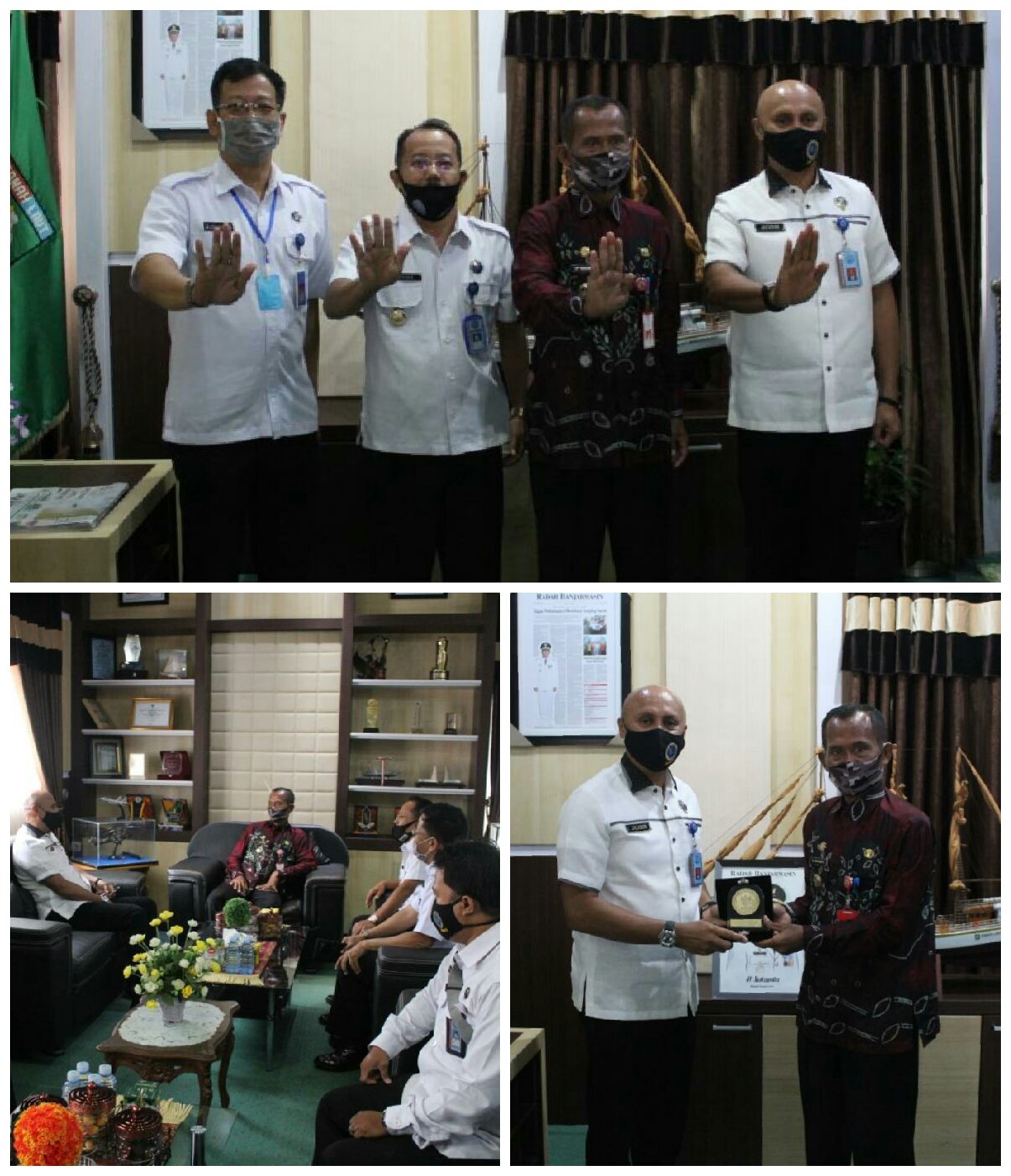 Kunjungan Kepala BNNP Kalsel ke BNNK Tanah Laut Kunjungan Kepala BNNP Kalsel ke BNNK Tanah Laut