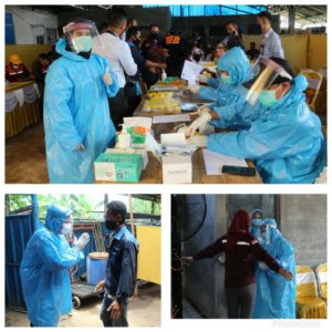 Sosialisasi P4GN dan Kegiatan Test Urine bagi Karyawan Mitra Kerja PLN UPK Asam Asam