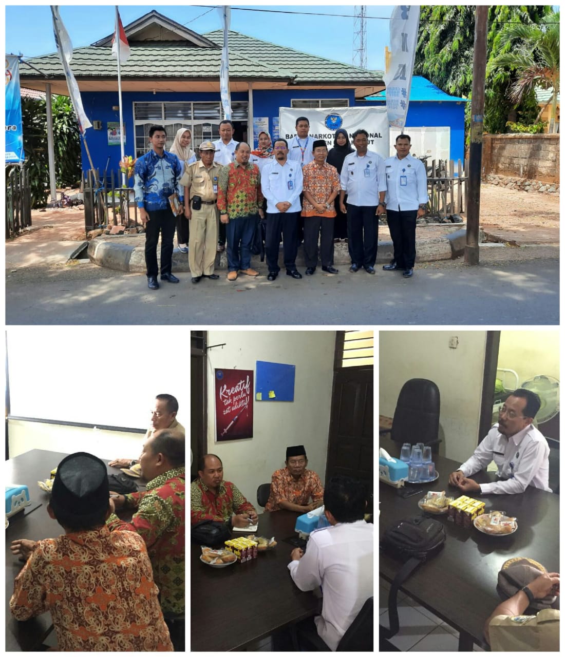 Wakil Bupati Kabupaten Kapuas Berkunjung Ke BNNK TALA Wakil Bupati Kabupaten Kapuas Berkunjung Ke BNNK TALA