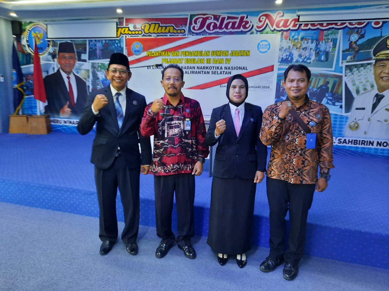 Dua Pejabat Baru BNNK TALA Dilantik Dua Pejabat Baru BNNK TALA Dilantik