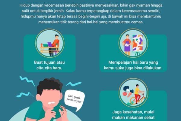 Cara Tepat Mengurangi Kecemasanmu Tentang Hidup, Yuk #hidup100persen!
