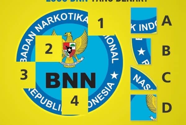 Potongan Puzzle Logo BNN