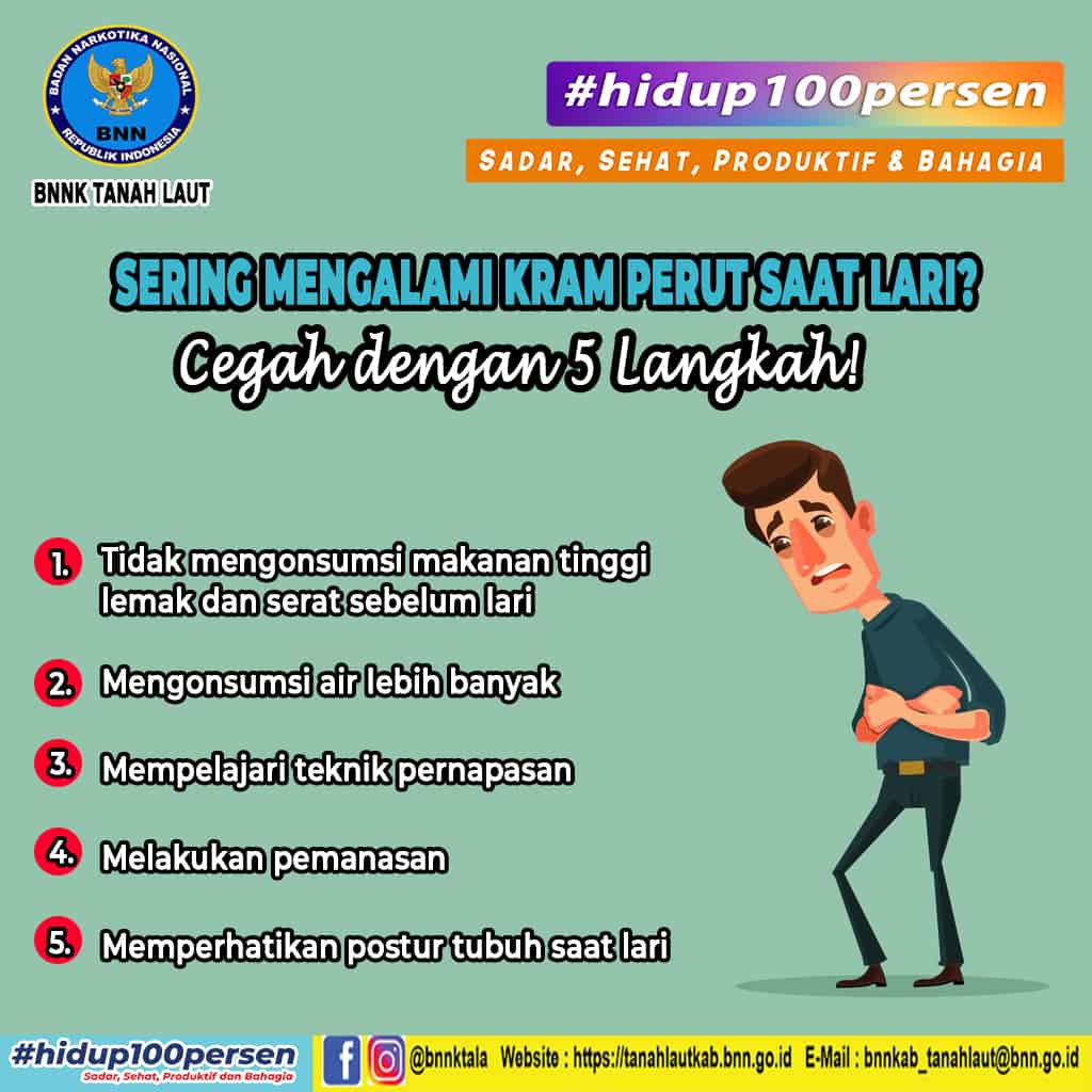 Cegah Kram Perut saat Lari dengan 5 Langkah Cegah Kram Perut saat Lari dengan 5 Langkah