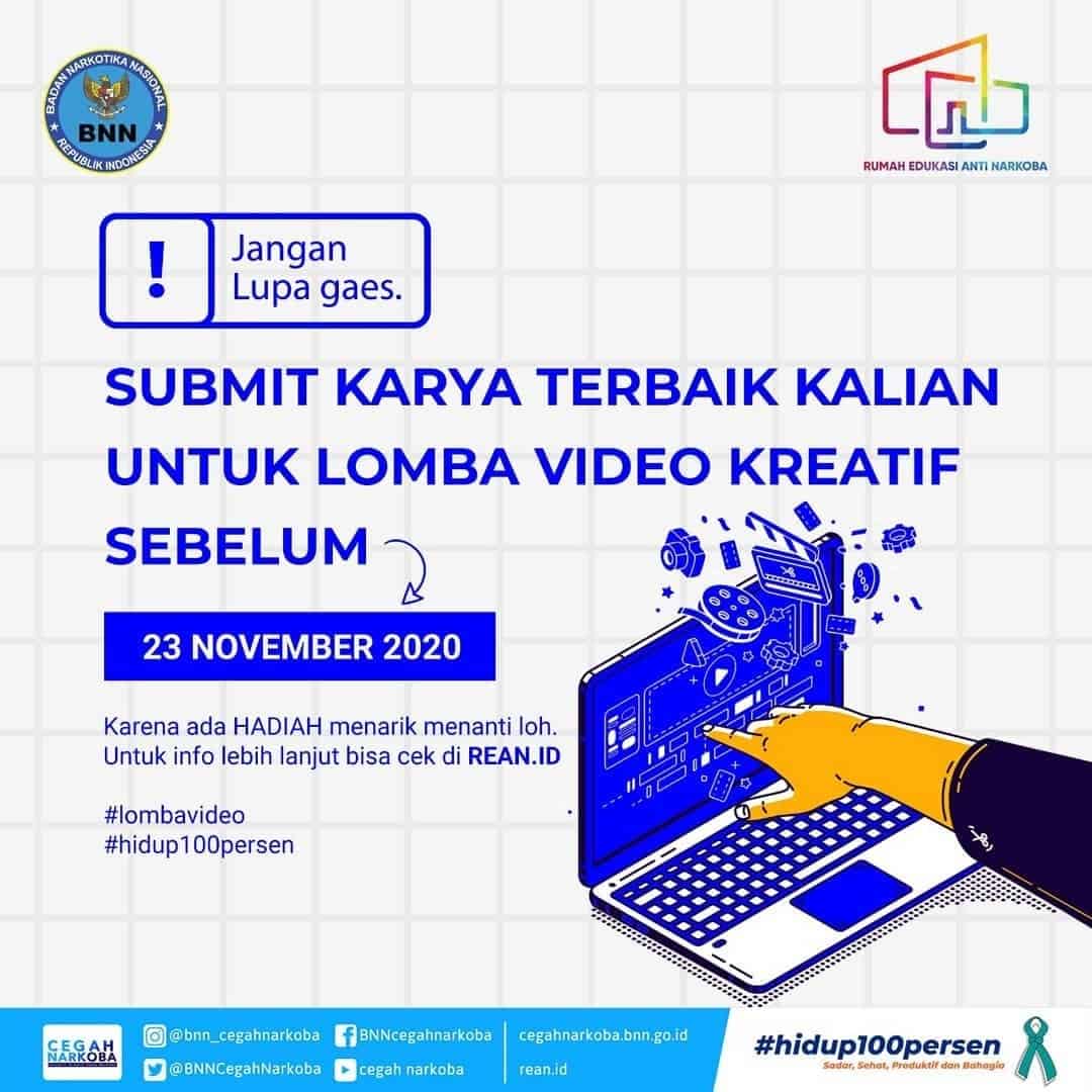 Submit Karya Terbaik Kalian Untuk Lomba Video Kreatif