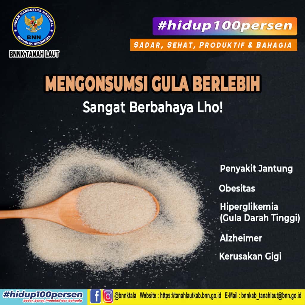 Mengonsumsi Gula Berlebih Sangat Berbahaya Lho!