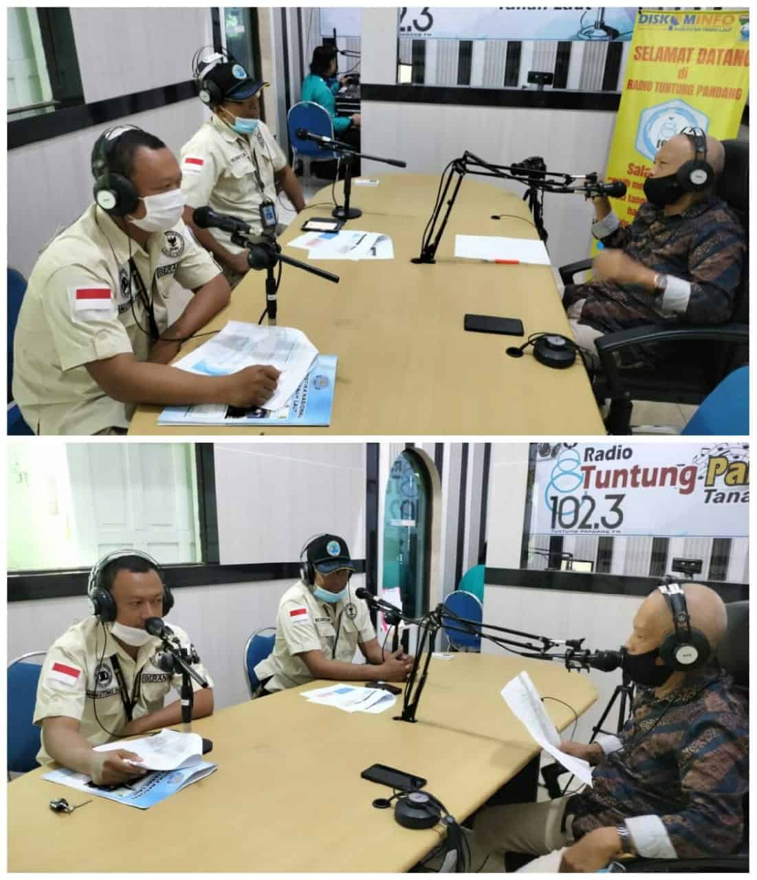 Diseminasi Informasi P4GN melalui siaran radio pemerintah daerah Talk Show TALA MENYAPA Diseminasi Informasi P4GN melalui siaran radio pemerintah daerah Talk Show TALA MENYAPA