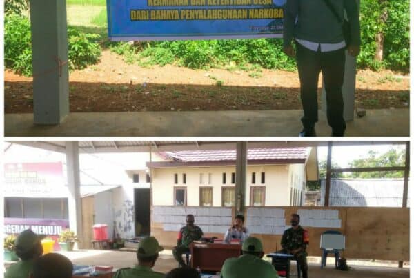 Sosialisasi "Upaya Linmas dalam Menjaga Keamanan dan Ketertiban Desa dari Bahaya Penyalahgunaan Narkoba"