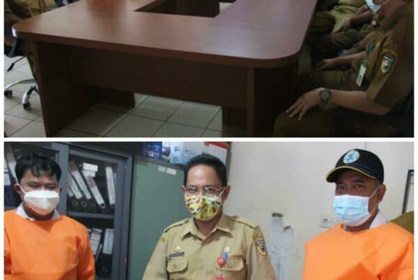 Kegiatan Pemberdayaan Masyarakat Melalui Test Urine Pegawai Diskominfo Kab. Tanah Laut