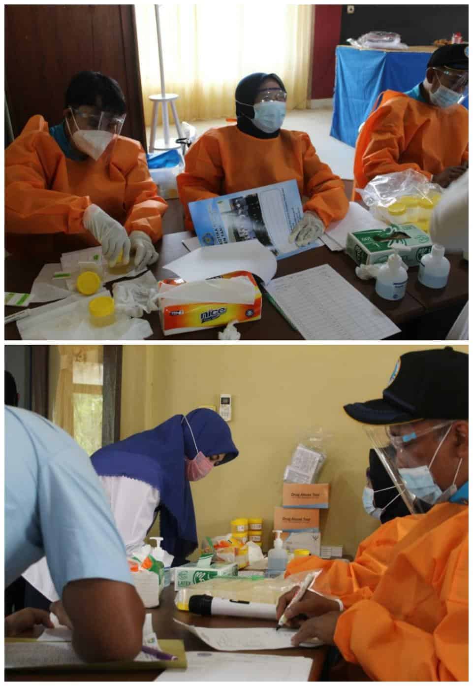 Kegiatan Pemberdayaan Masyarakat Melalui Test Urine Pegawai Disnakerind Kab. Tanah Laut Kegiatan Pemberdayaan Masyarakat Melalui Test Urine Pegawai Disnakerind Kab. Tanah Laut