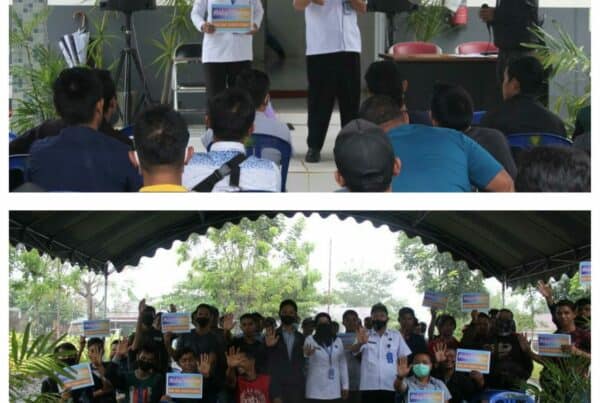 Sosialisasi P4GN dan Kegiatan Test Urine bagi Pekerja PT Bridgestone Kalimantan Plantation