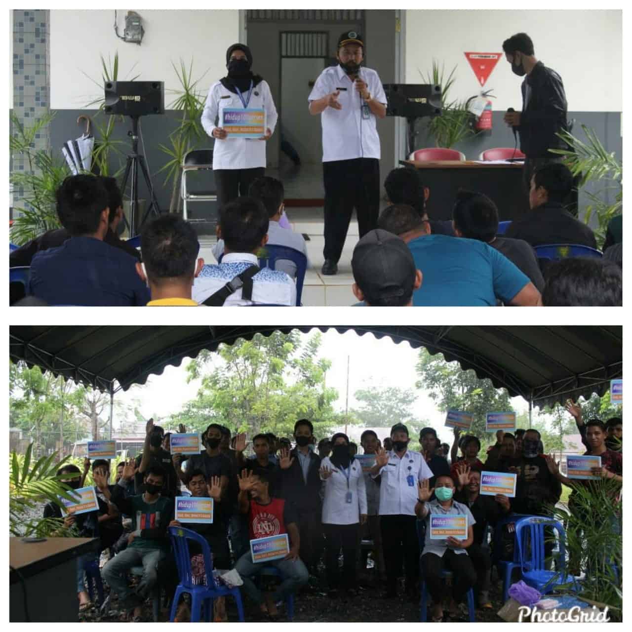 Sosialisasi P4GN dan Kegiatan Test Urine bagi Pekerja PT Bridgestone Kalimantan Plantation Sosialisasi P4GN dan Kegiatan Test Urine bagi Pekerja PT Bridgestone Kalimantan Plantation
