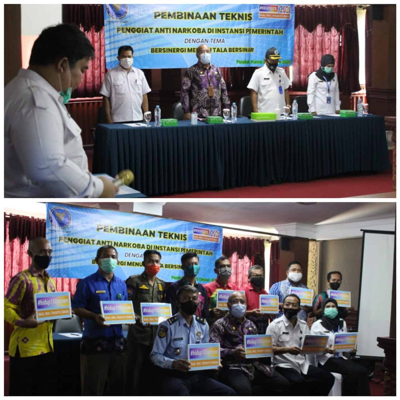 Pembinaan Teknis Penggiat Anti Narkoba Instansi Pemerintah Hari 1 Pembinaan Teknis Penggiat Anti Narkoba Instansi Pemerintah Hari 1
