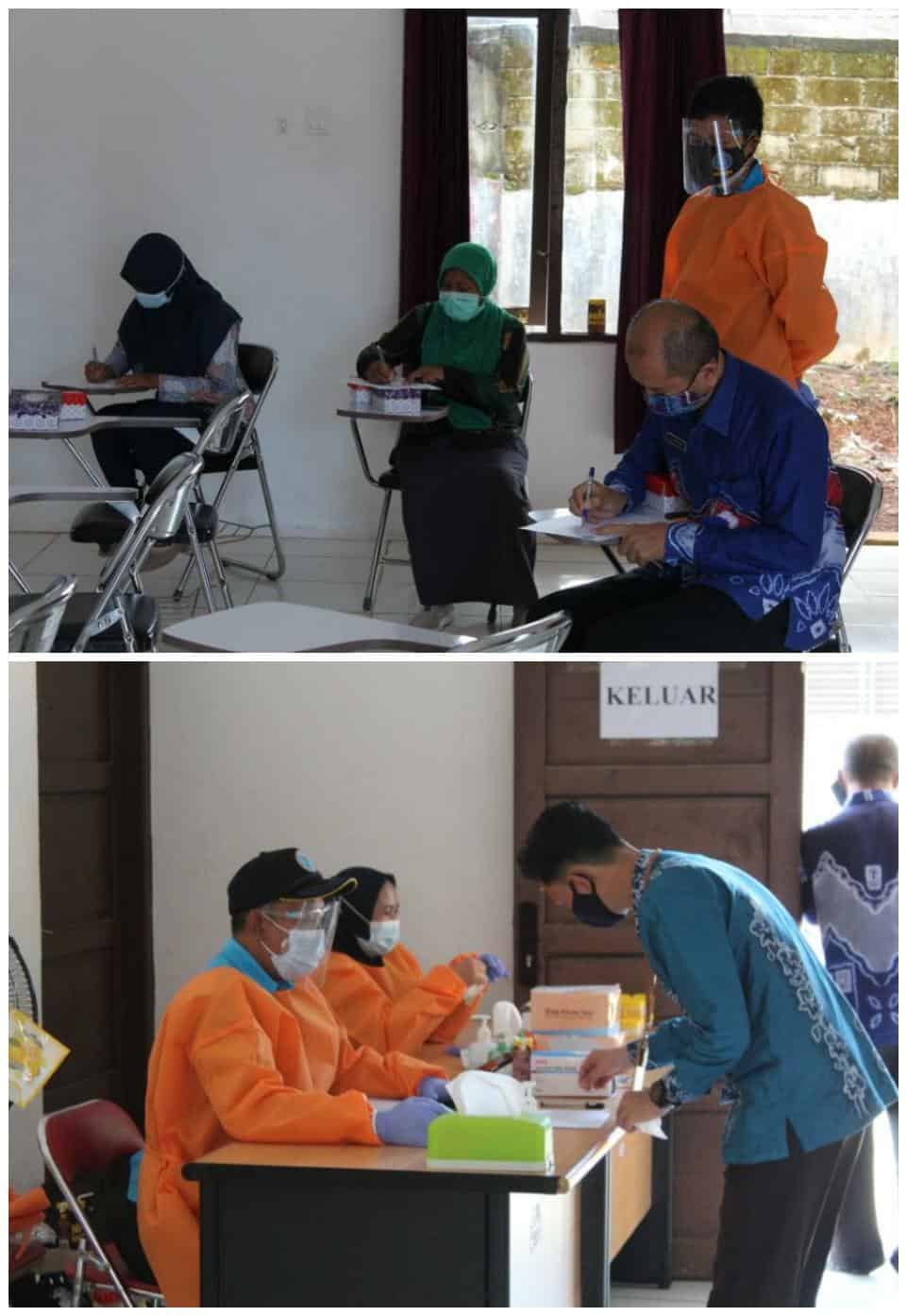 Kegiatan Pemberdayaan Masyarakat Melalui Test Urine Pejabat Tinggi Pratama dan Pejabat Administrator Lingkup Pemerintah Kab. Tanah Laut (Hari Ketiga) Kegiatan Pemberdayaan Masyarakat Melalui Test Urine Pejabat Tinggi Pratama dan Pejabat Administrator Lingkup Pemerintah Kab. Tanah Laut (Hari Ketiga)