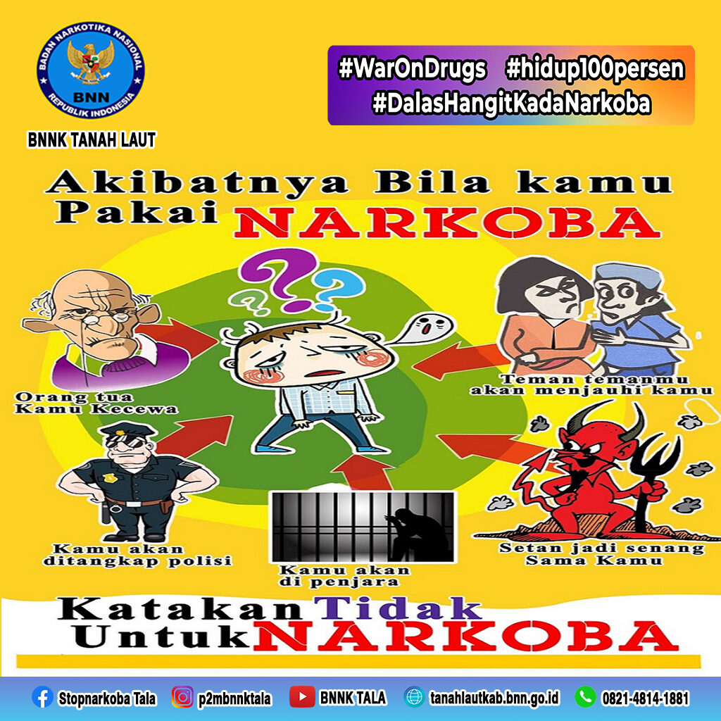 Akibatnya Bila Kamu Pakai Narkoba Konsep Otomatis