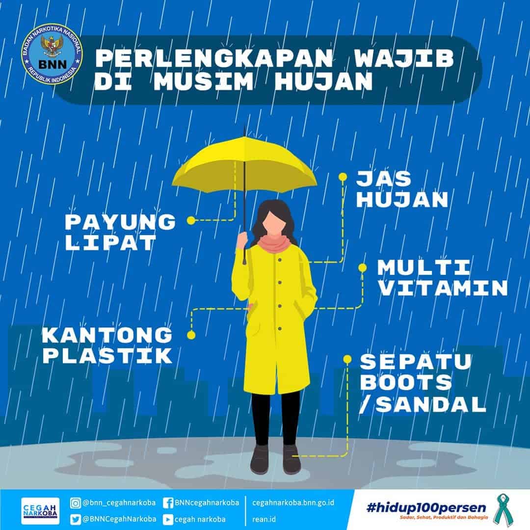 Perlengkapan Wajib di Musim Hujan Perlengkapan Wajib di Musim Hujan