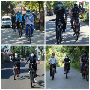 Gowes Bersama "Jumat berkah, Gowes Sehat, Hindari Covid-19"