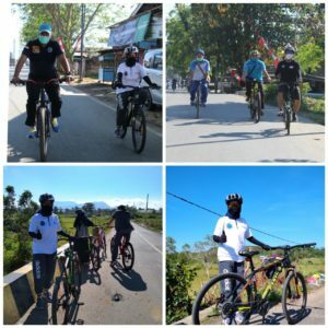 Gowes Bersama "Jumat berkah, Gowes Sehat, Hindari Covid-19"