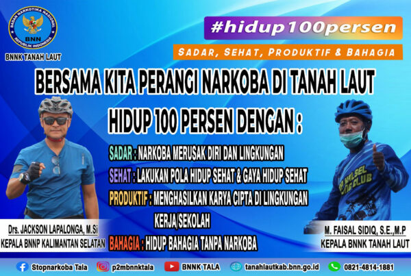 Bersama Kita Perangi Narkoba di Kabupaten Tanah Laut!