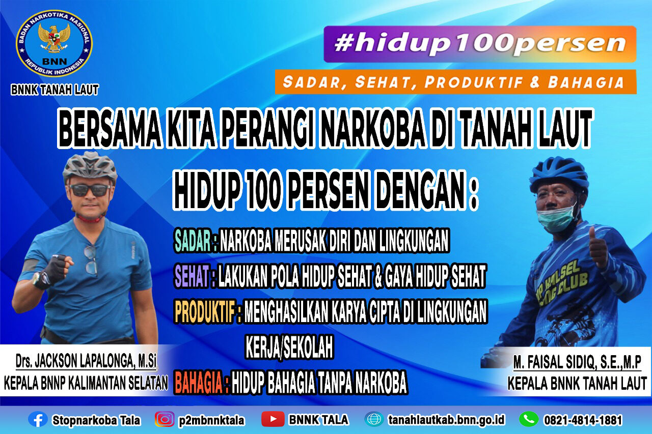 Bersama Kita Perangi Narkoba di Kabupaten Tanah Laut! Bersama Kita Perangi Narkoba di Kabupaten Tanah Laut!