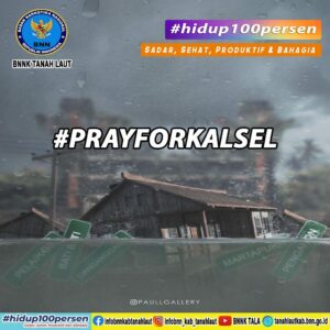 Banjir Kalimantan Selatan, Akses Keluar dan Masuk Kabupaten Tanah Laut Terputus.