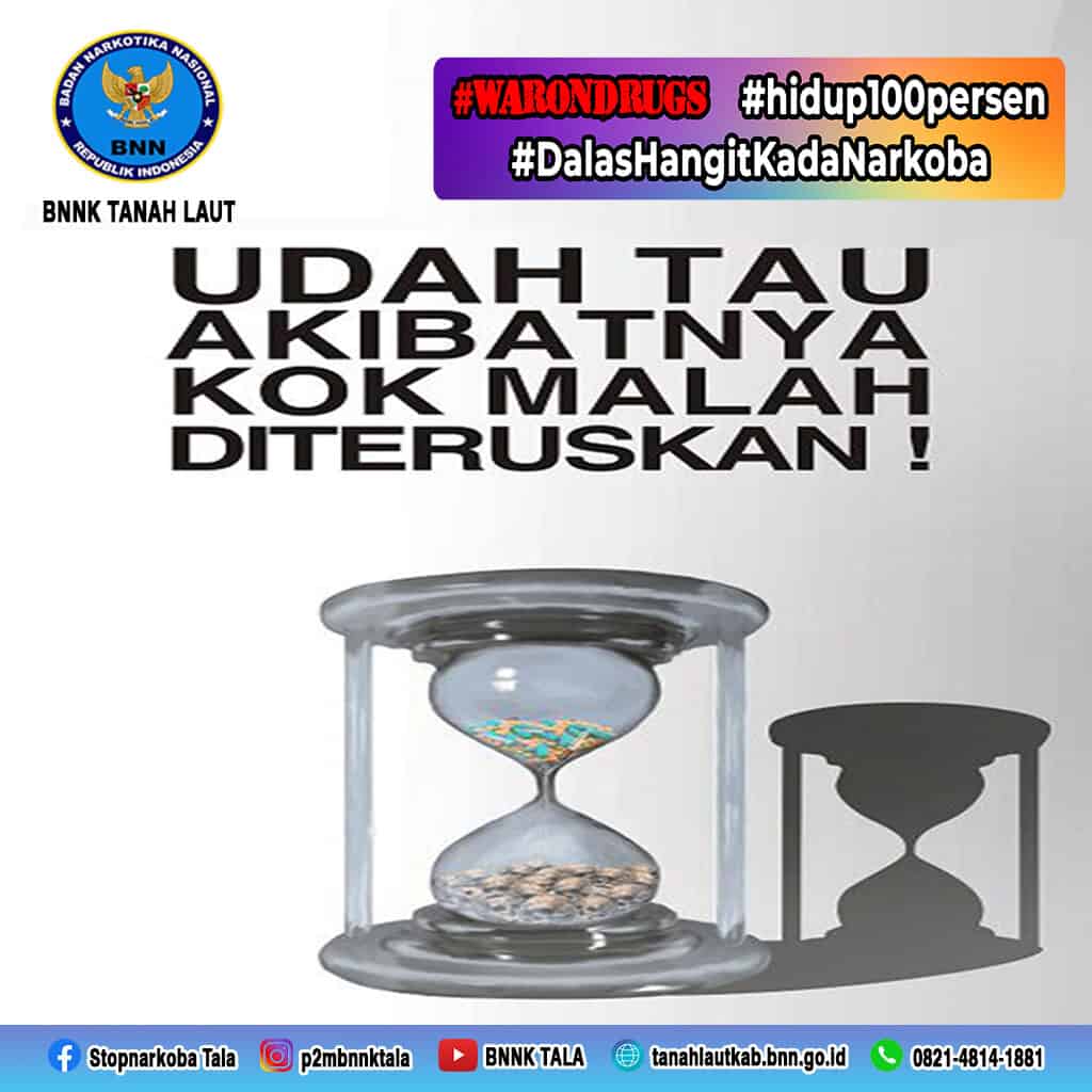 Udah Tau Akibat Narkoba, Kok Diteruskan! Konsep Otomatis