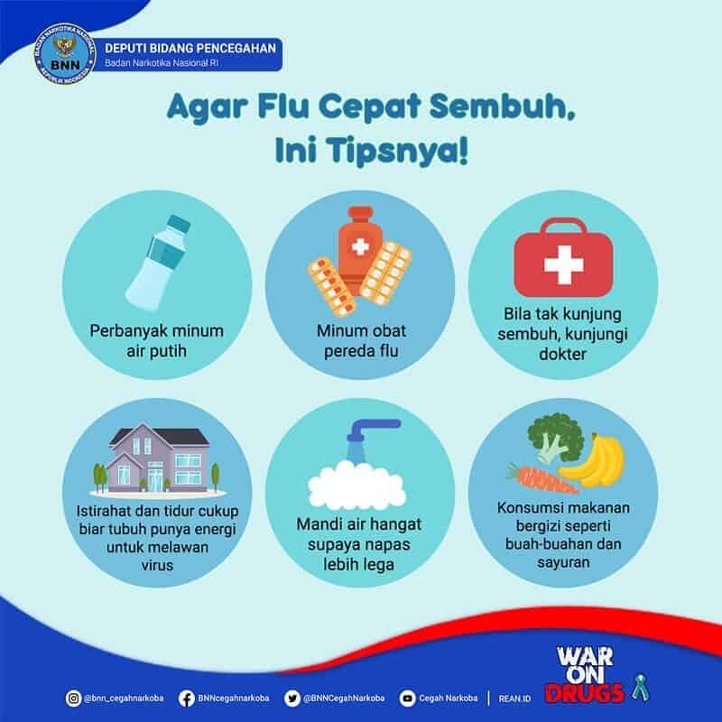 Agar Flu Cepat Sembuh, Ini Tipsnya! Agar Flu Cepat Sembuh, Ini Tipsnya!