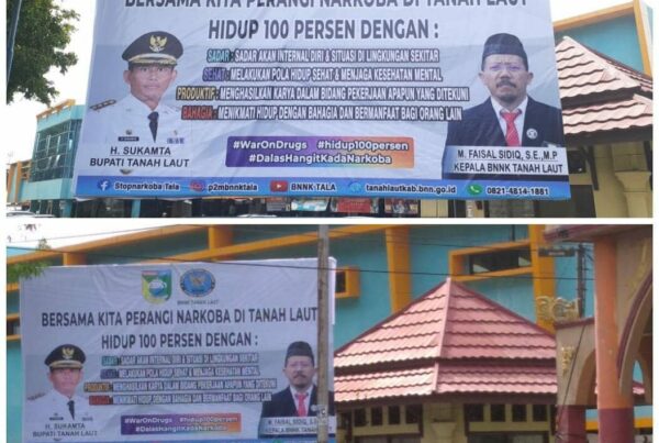 Informasi dan Edukasi melalui Pemanfaatan Media Luar Ruang di Bajuin Plaza