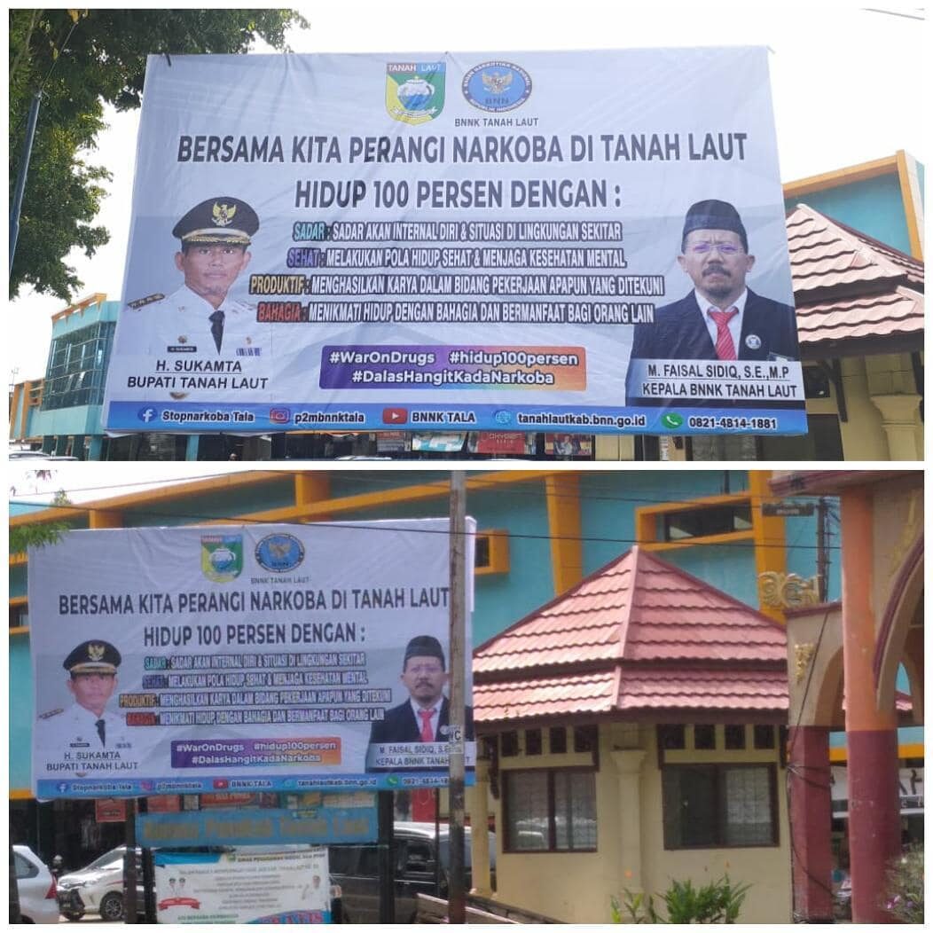 Informasi dan Edukasi melalui Pemanfaatan Media Luar Ruang di Bajuin Plaza