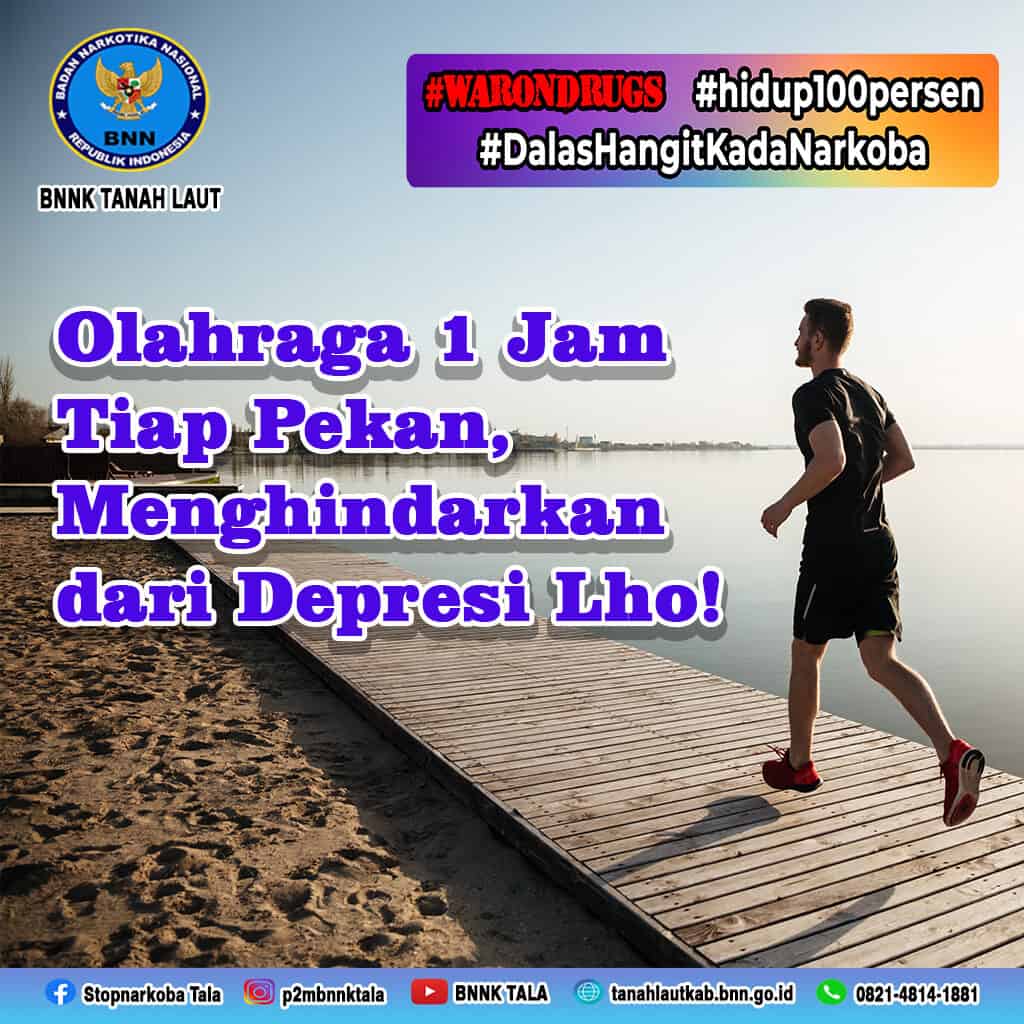 Olahraga 1 Jam Tiap Pekan, Menghindarkan dari Depresi Lho! Olahraga 1 Jam Tiap Pekan, Menghindarkan dari Depresi Lho!