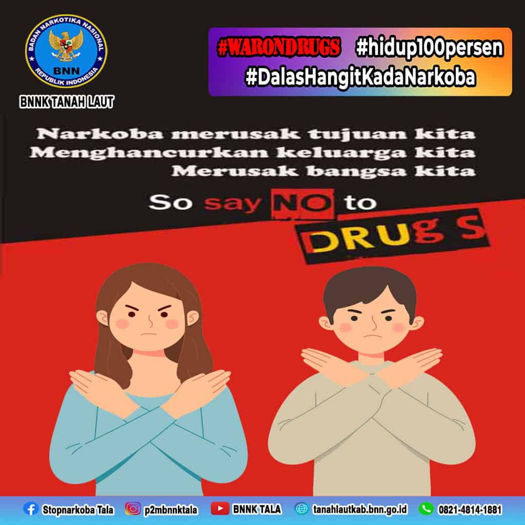 Narkoba Menghancurkan Tujuan Kita