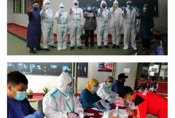 Kegiatan Pemberdayaan Masyarakat Melalui Test Urine Petugas dan Warga Binaan Rutan Kelas IIB Pelaihari