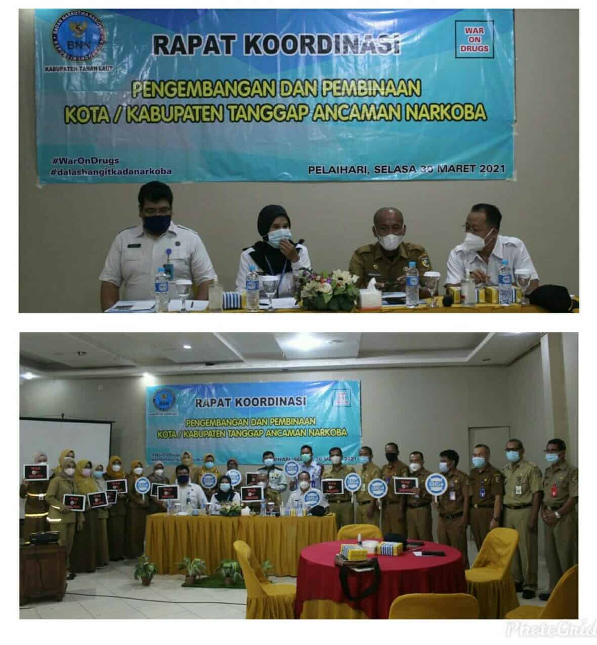Rapat Koordinasi Pengembangan dan Pembinaan Kota/Kabupaten Tanggap Ancaman Narkoba Rapat Koordinasi Pengembangan dan Pembinaan Kota/Kabupaten Tanggap Ancaman Narkoba